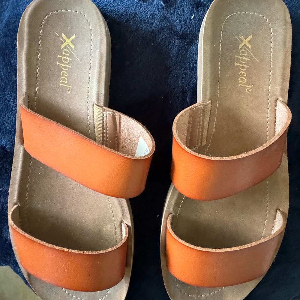 Xappeal Women's Orange Sandals